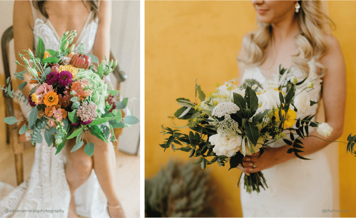 Bridal flower bouquet - Bouquet de Noiva - Quinta de Sant'Ana